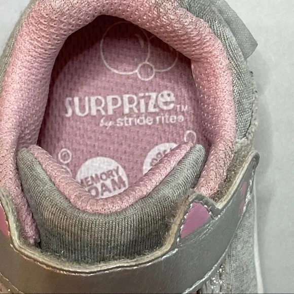 Stride Rites Kitty toddler sneakers size 4M - Picture 7 of 9